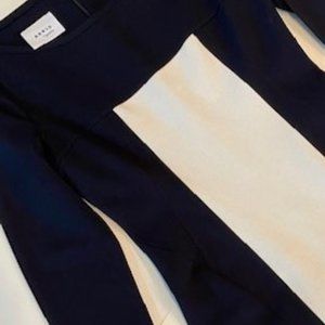 AKRIS Punto Color Block Dress